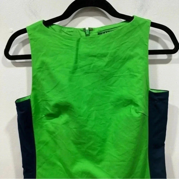 Lauren Ralph Lauren color block dress 2P - Picture 3 of 8